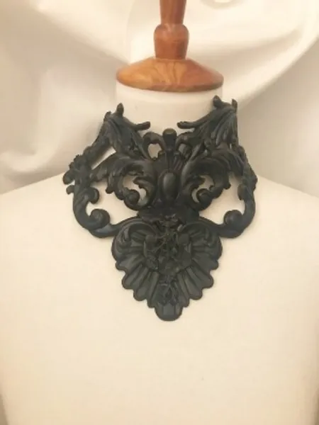 Royalty 3D Handmade Latex Rubber Necklace | Etsy