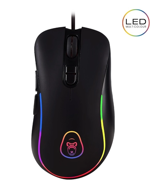 Gorilla Gaming Wired Mouse - Black