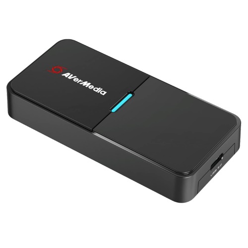 AVerMedia BU113 Live Streamer Cap 4K, HDMI Video Capture Card for Content Creating, Capture and Stream in 2160p30, Record in 1080p60 HDR, USB Type-C Output