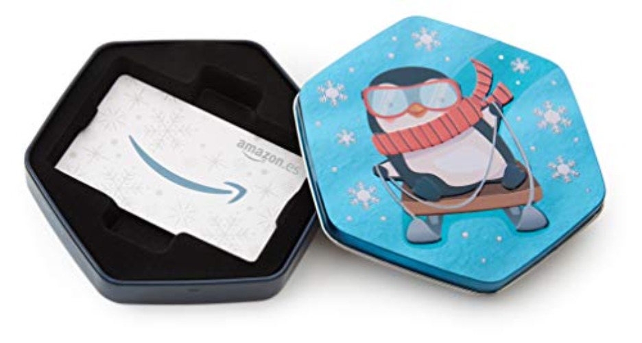 Amazon gift card penguin box