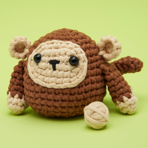 Jack the Monkey Crochet Kit | Woobles