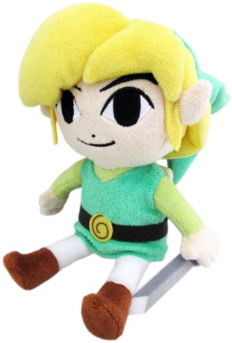 Little Buddy USA Legend of Zelda Wind Waker 12"" HD Link Stuffed Plush, Multi-Colored