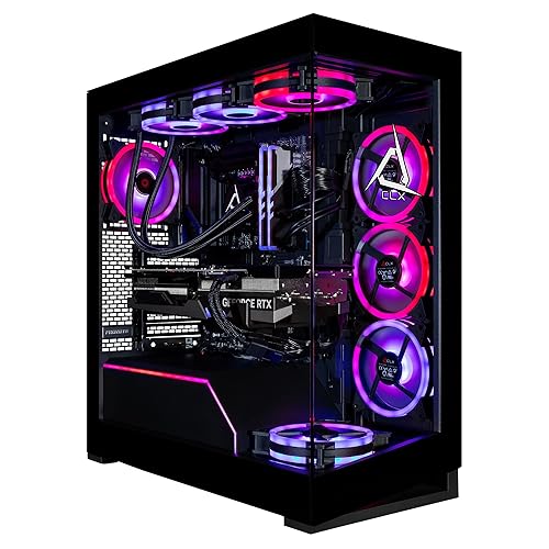 CLX Horus Gaming PC - Intel Core i9 14900KF 3.2GHz, GeForce RTX 4080 Super, 2TB NVMe M.2 SSD, 6TB HDD, 64GB DDR5 RGB Memory, 360mm AIO, WiFi, Windows 11 Home, Black