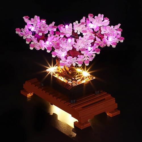 BRIKSMAX Led Lighting Kit for Bonsai Tree - Compatible with Lego 10281 Building Blocks Model- Not Include The Lego Set - Light for 10281 Bonsai Tree