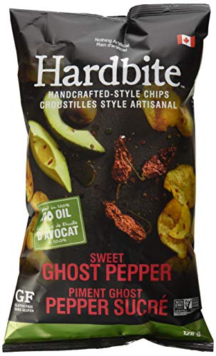 Hardbite Sweet Ghost Pepper Avocado Oil, 128g - Avocado - 128 g (Pack of 1)