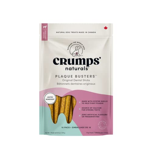 Crumps' Naturals PBO-7" 8pk Plaque Busters, 7"- 8 Pack