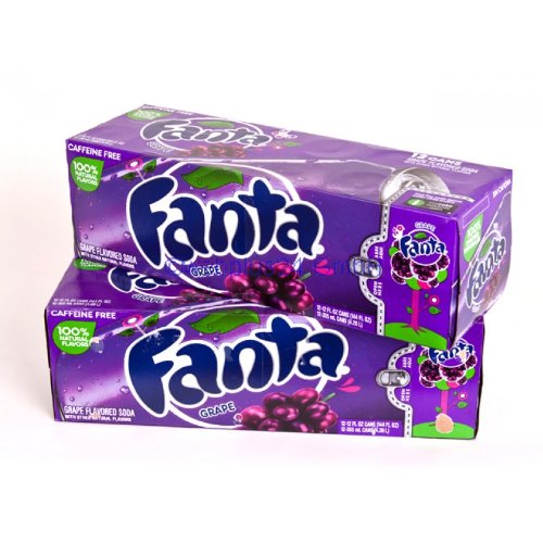 Fanta Grape 355 ml 24 Pack - Grape - 355 ml (Pack of 24)