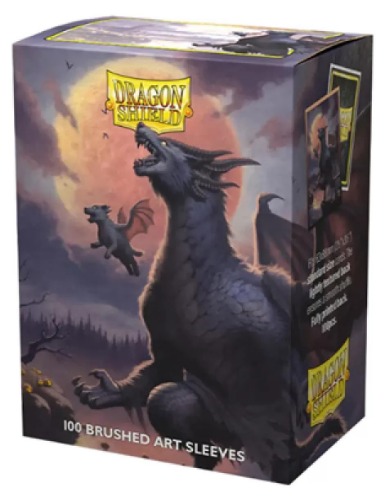 Arcane Tinmen Dragon Shield Halloween 2023 Brushed Art Sleeves (Box of 100)