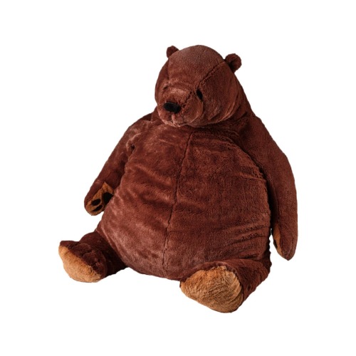 Grekaida Giant Teddy Bear Dark Brown Plush Toy Big Teddy Bear Stuffed Animal Doll Valentine's Home Decor Birthday Gift for Girl,Boy,Girlfriend (23.62IN)