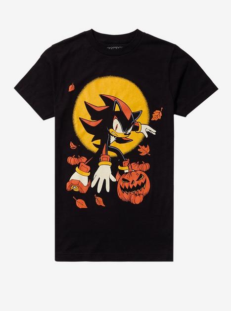 Sonic The Hedgehog Shadow Pumpkin T-Shirt | Hot Topic
