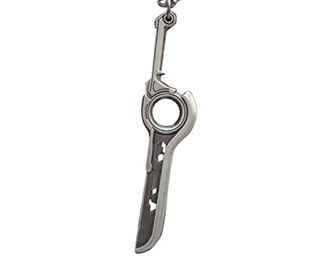Stainless Steel Xenoblade Chronicles Monado Sword Necklace
