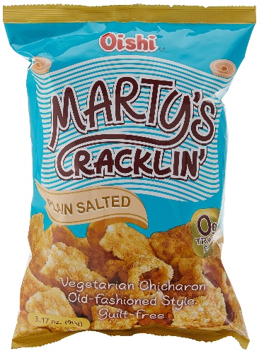 Oishi Marty's Plain Salted Cracklin 90 g, Multicolour