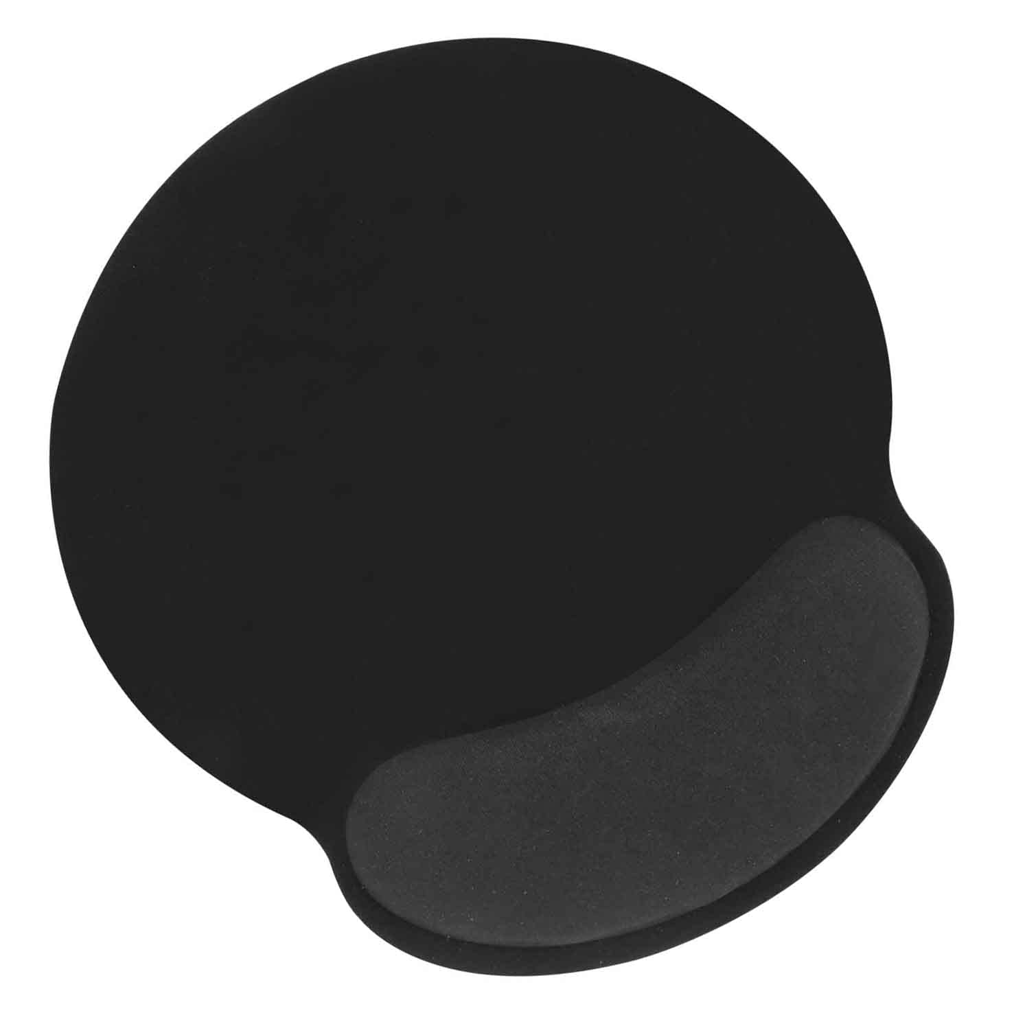 TEKXDD Mouse Pad - Gel Gaming Mouse Wrist Rest Pads Mat, Ergonomic Memory Foam Wrist Support Comfort Pad for Computer Laptop Office Typist Home (Black)