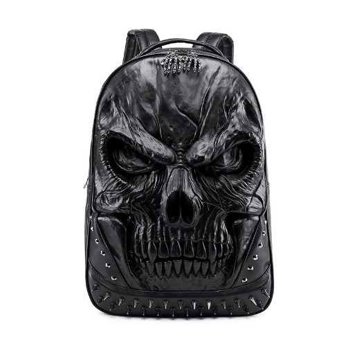 The Cursed Closet Gothic Embossed Backpack - Black