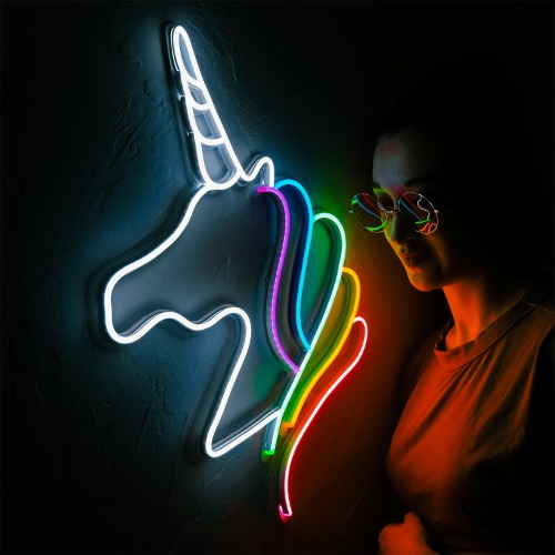 Unicorn Neon Wall Art