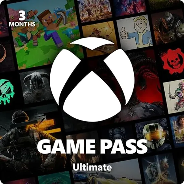 Xbox Game Pass Ultimate | 3-Month Membership | Digital Dowload for Xbox, PC, Cloud Gaming | Includes EA Play | Activation Required - Game Pass Ultimate - 3 Months
