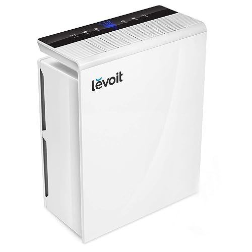 LEVOIT Smart Wi-Fi Air Purifiers for Home Bedroom 48㎡(CADR 230m³/h) with HEPA Filter, Air Cleaner for Allergen and Pollen, Pets, Dust with Smart Sensor, Auto Mode, 1-12 Hour Timers, LV-PUR131S - Single - LV-PUR131