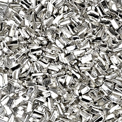 Silver Solder Chip Ultra Tiny Precut Pieces 0.5mm X 1mm X .25mm (Qty=1500) "Easy" Density - easy density