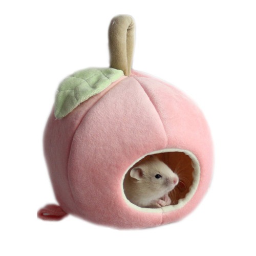 BbearT Hamster Bed (Pink Apple)