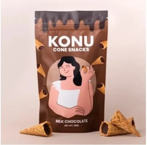 KONU Cone Bites - Regular Flavor (Milk Chocolate)