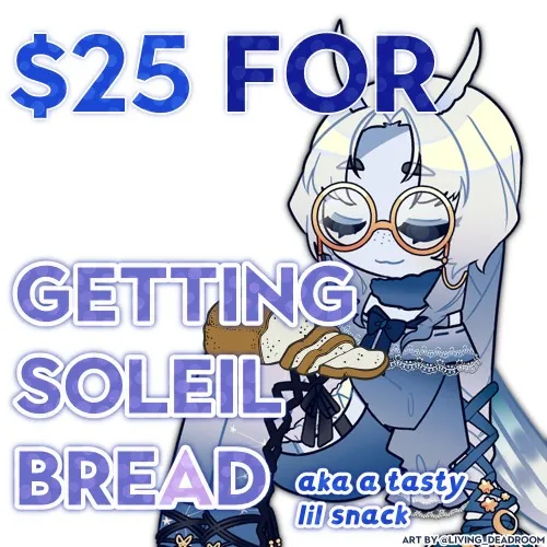 $25 to Get Soleil Some FOOD!!