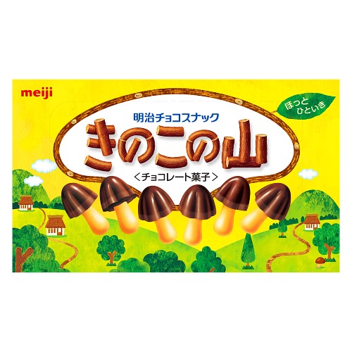 Meiji Mushroom Mountain, 2.6 oz (74 g) x 10 Packs
