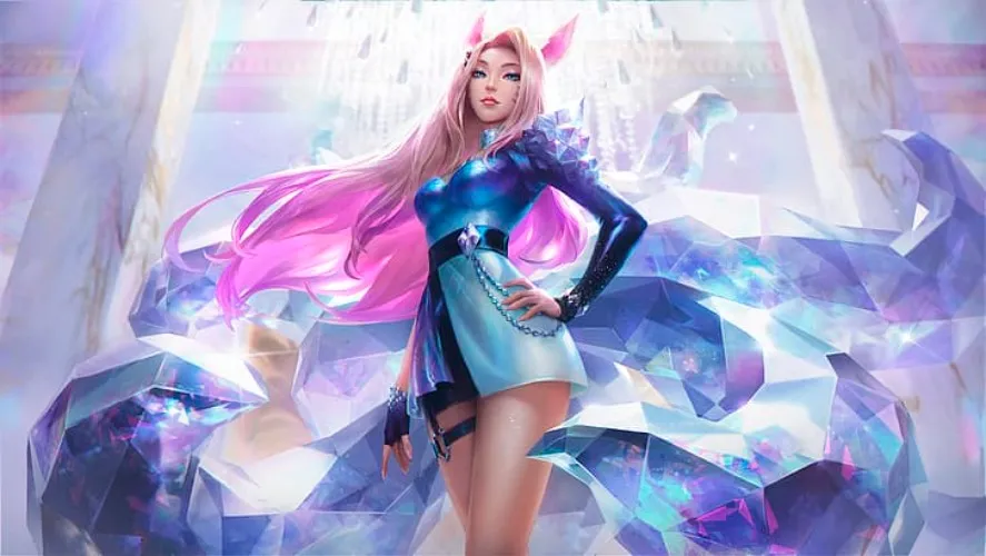 Cosplay Ahri Kda Leagua of Legends 
