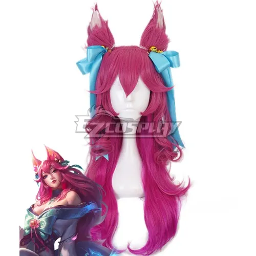 Ahri Spirit Blossom Cosplay Wig