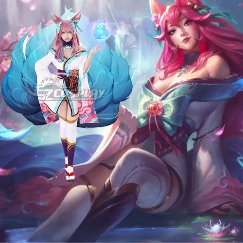 Ahri spirit blossom Cosplay