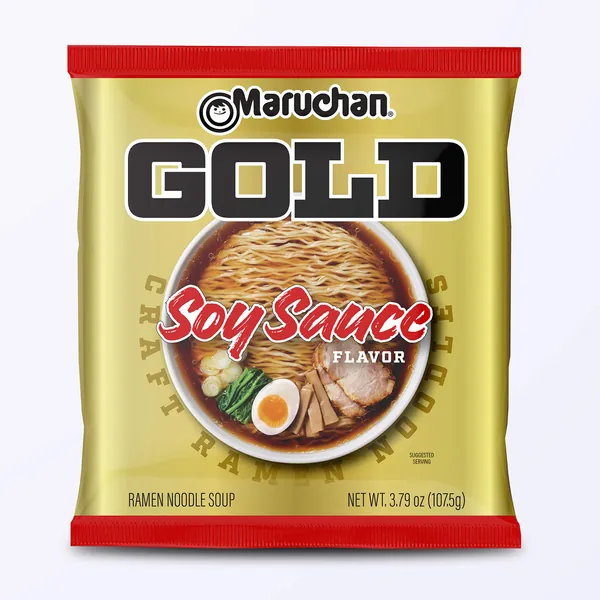 Maruchan 992018 Gold Soy Sauce Craft Ramen Noodles - Soy Sauce