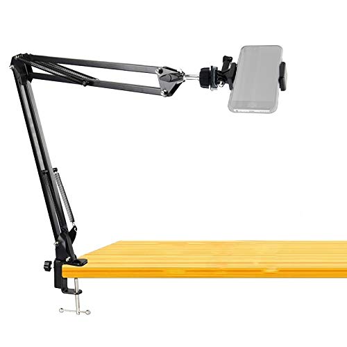 Phone Video Stand,Overhead Camera Mount for iPhone Samsung Gopro Live Streaming,Baking,Craft,Videos,Online Lessons