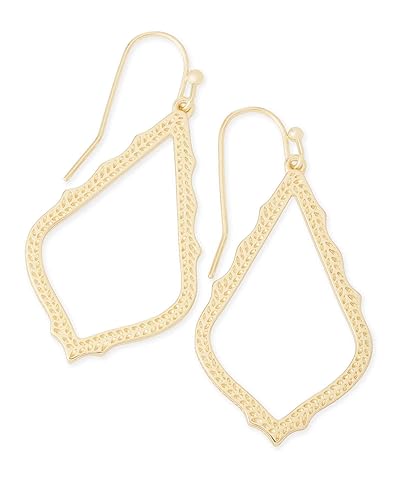 Kendra Scott Sophia Drop Earrings for Women - GOLD - GOLD METAL