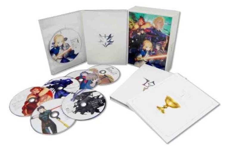 Fate/Zero Blu-ray Disc Box I [5Blu-ray+2CD] - Pre Owned