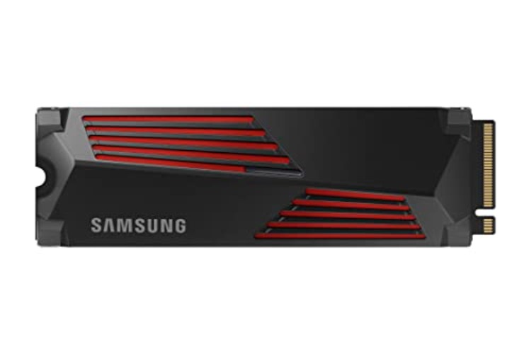Samsung 990 Pro MZ-V9P2T0CW Disque SSD Interne avec dissipateur NVMe M.2 PCIe 4.0, 2 to