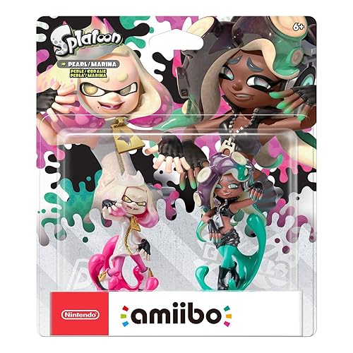 Off the Hook Set amiibo - Pearl and Marina - Splatoon Collection (Nintendo Switch/ Wii U/ 3DS) - Multi_color
