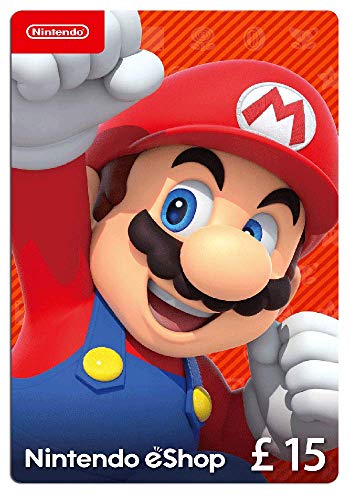 Nintendo eShop Card | 15 GBP voucher | Download Code | UK only | Switch - Nintendo eShop - Download Code - £15
