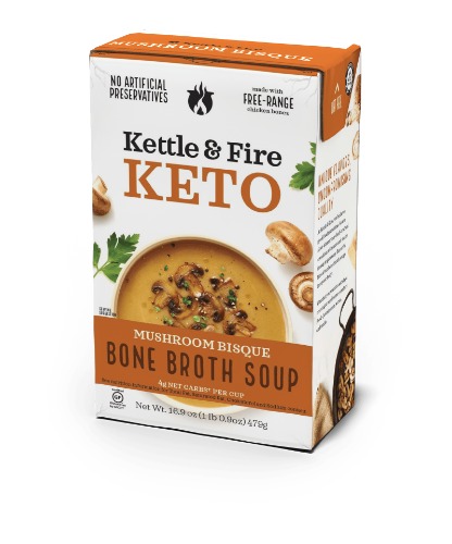 Mushroom Bisque Keto Soup - 16.9 oz