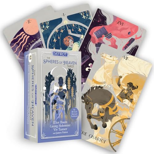 Sefirot – The Spheres of Heaven Tarot: An 80-Card Deck & Guidebook Inspired by Marseille Tarot, Kabbalistic Teachings, and Esoteric Wisdom