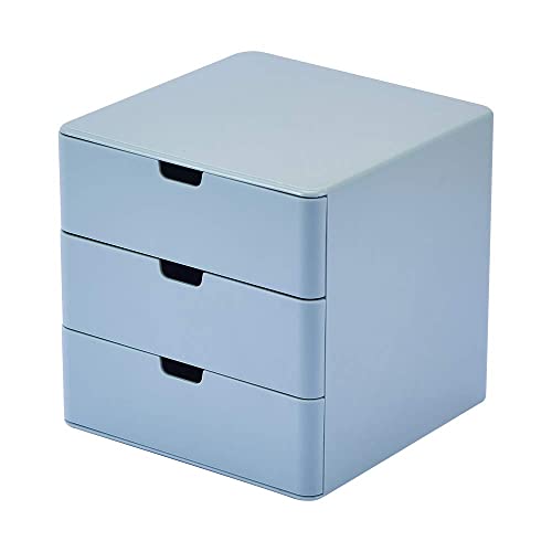 Dalanpa 3-Drawer Vanity Organizer, Compact Storage Organization Drawers Blue - Blue