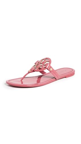 Tory Burch Women's Miller Sandals - 8 - Washed Berry