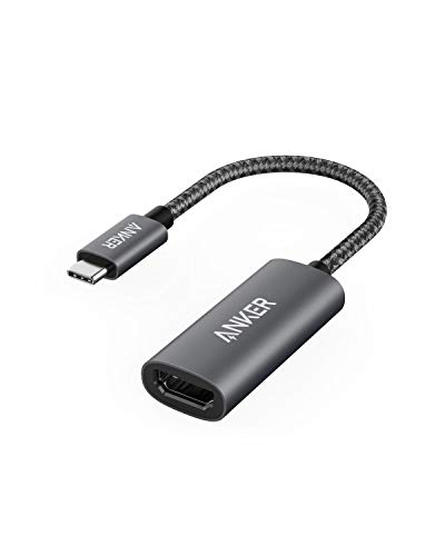 Anker USB C to HDMI Adapter (@60Hz), 310 USB-C (4K HDMI), Aluminum, Portable, for MacBook Pro, Air, iPad pROPixelbook, XPS, Galaxy, and More - 1 - Black