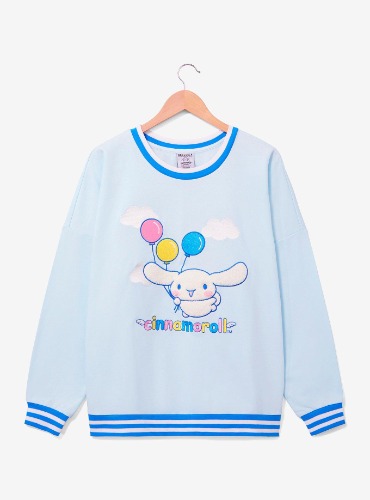 Sanrio Cinnamoroll Balloons Crewneck - BoxLunch Exclusive