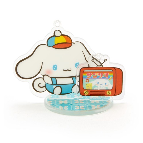 Cinnamoroll Acrylic Keychain and Stand (Retro Room Series) | Default Title