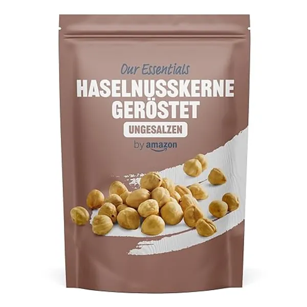 by Amazon Haselnuss kerne, geröstet, ungesalzen, 500g - 500g