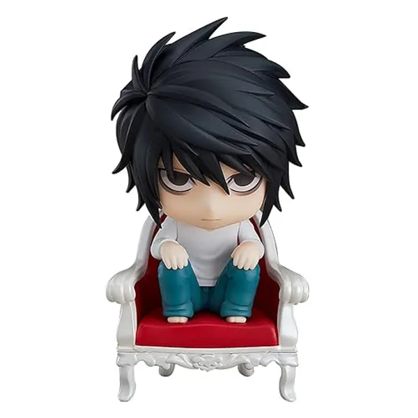 Zhongkaihua Death Note Collection Figur Anime Manga Yagami Light & L Charakter Figur Modell Anime PVC Modell Ornamente Geschenke Heimdekoration 10 cm - L - 10 cm