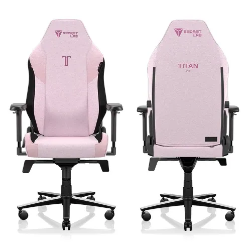 Secretlab Titan Evo Softweave Plus Gaming Chair Plush Pink