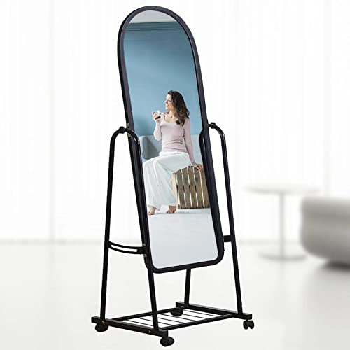 66"x17"Adjustable Stand Up Mirror 