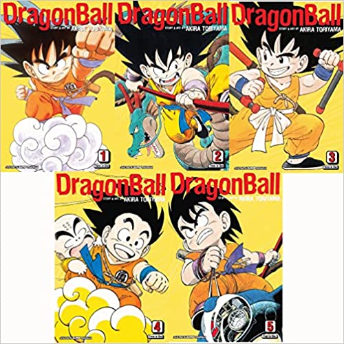 Dragon Ball Collection (Vizbig Edition) 5 book Set, Vol. 1-5 (Dragon Ball Vizbig Edition) by Toriyama, Akira - Paperback, January 1, 2020