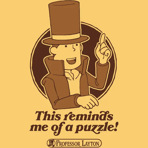 This Reminds Me of a Puzzle! | Unisex M / Mustard