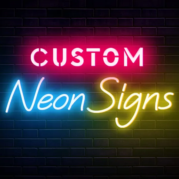Custom Neon Signs LED Neon Lights for Wall Decor Bedroom Wall Birthday Wedding Party Bar Shop Logo Decorations Personalized Neon Lights Sign Customizable Large Pink Led Name Sign Birthday Gift Halloween Cool Decor Sign - 